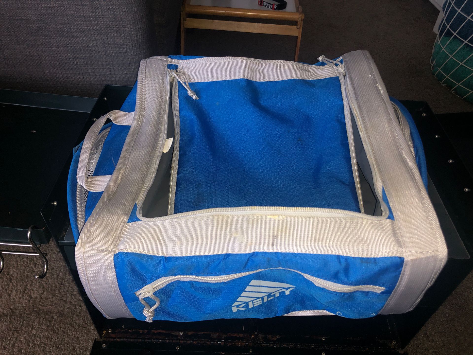 Outdoor Basics Chuck Box, Kelty Camp Sink, REI Cups/Plates/Bowls, Full