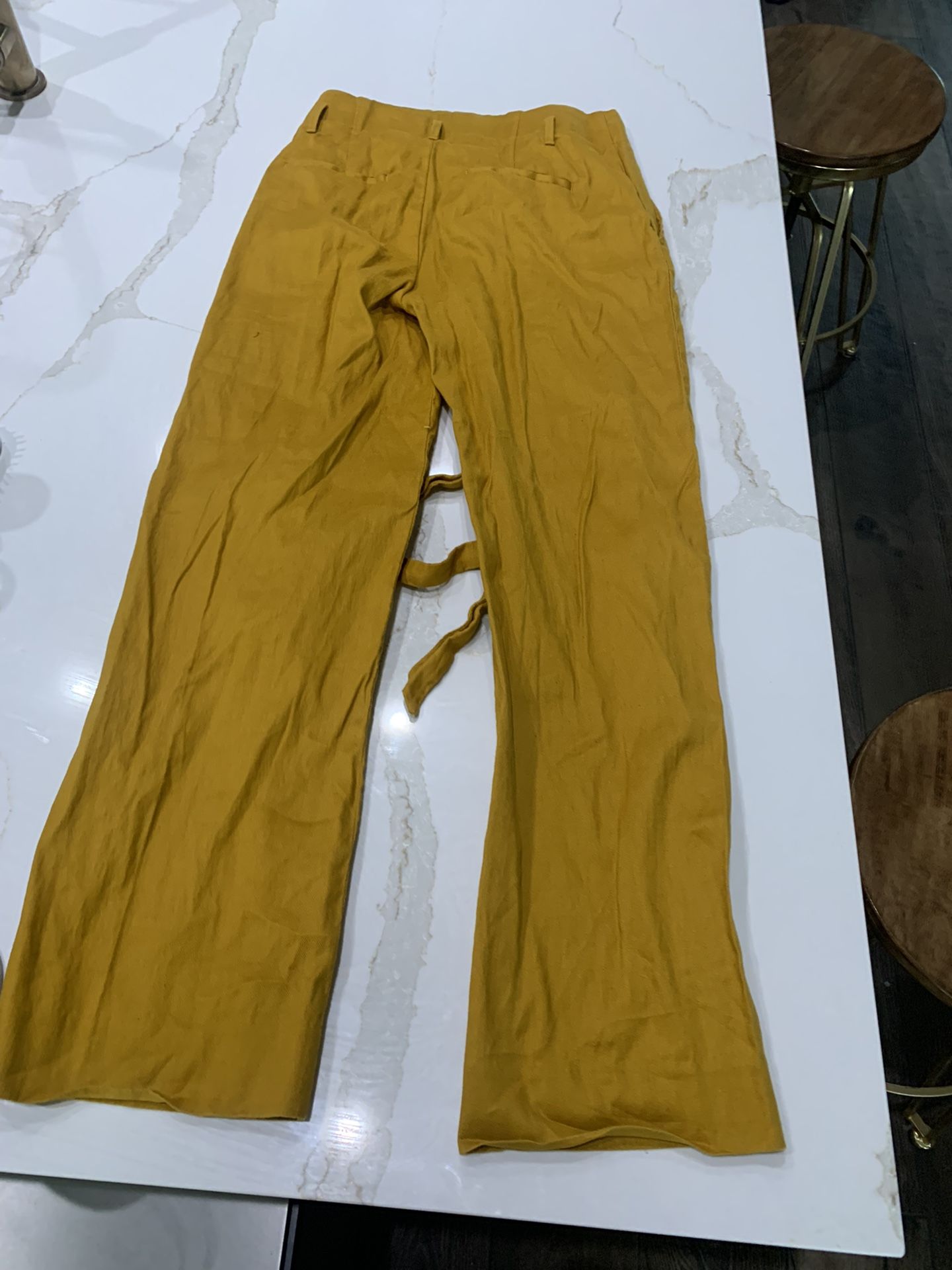 Yellow Banana Republic Pants