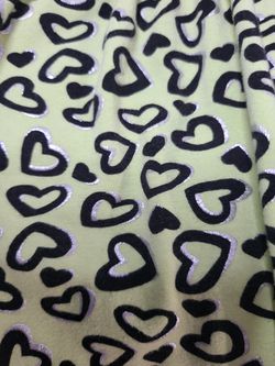 Youth Girls Justice Heart Print Skirt, Size 10 Thumbnail