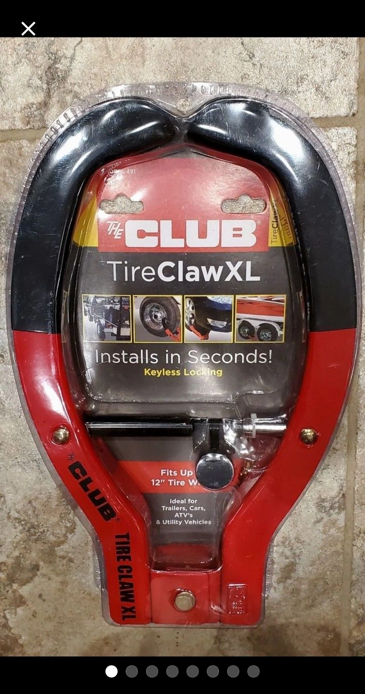 The Club TireClaw Xl Brand New In Security Sealed Packaging (Pics #4)