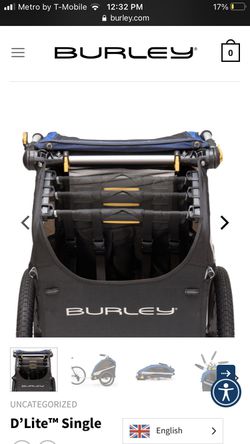 Burley D’Lite Single Bike Trailer  Thumbnail