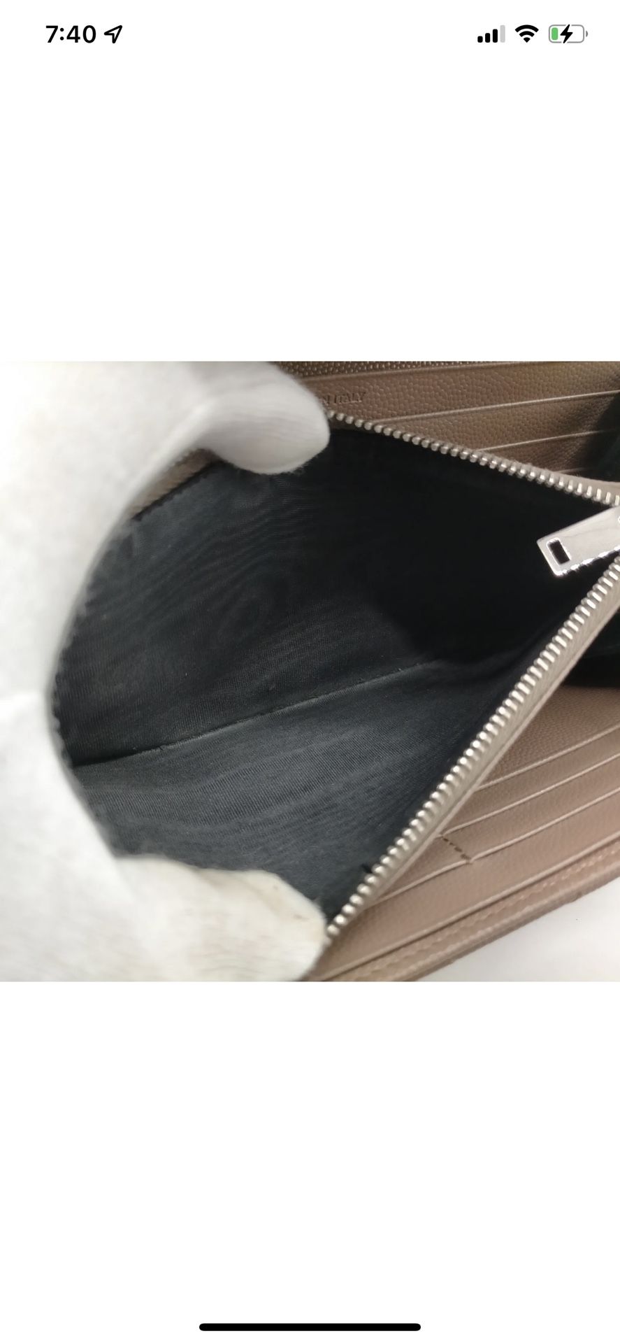 SAINT LAURENT Long Wallet /Crossbody Bag ๐ผ
