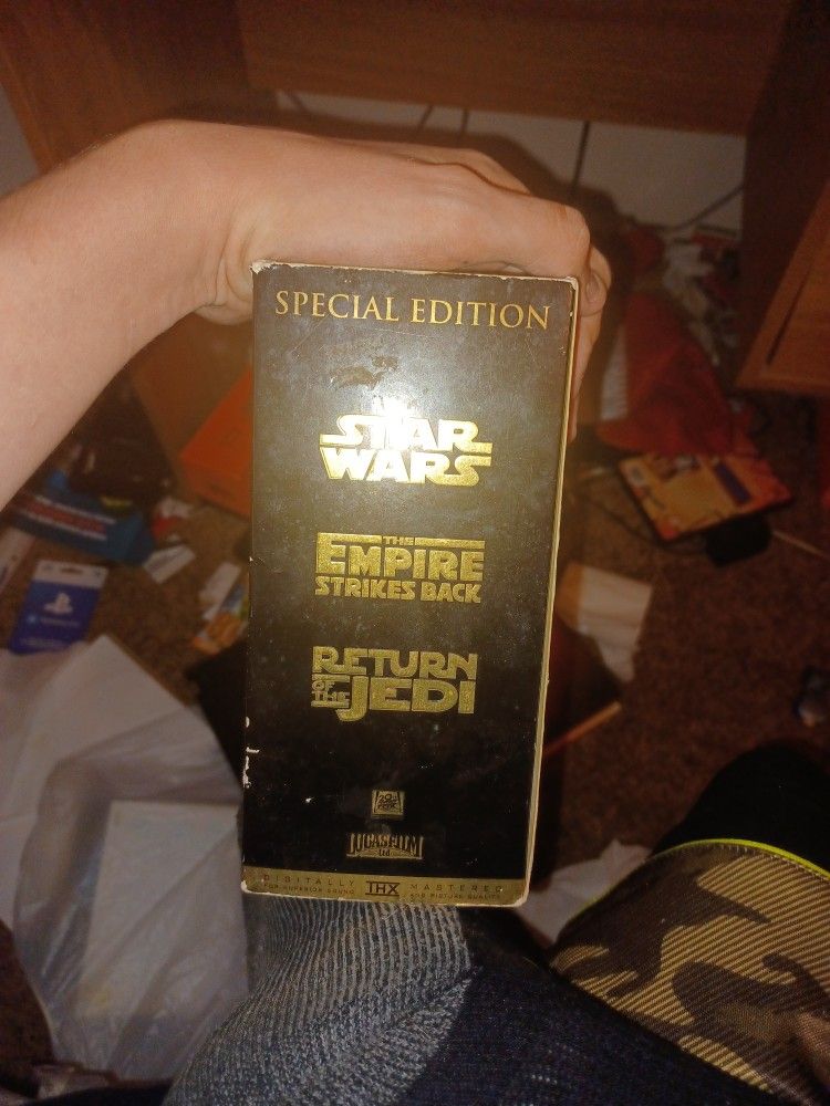 Og Starwars Trilogy Special Edition Vhs Set
