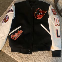 MLB “Rare” Orioles Varsity Jacket Size M Thumbnail