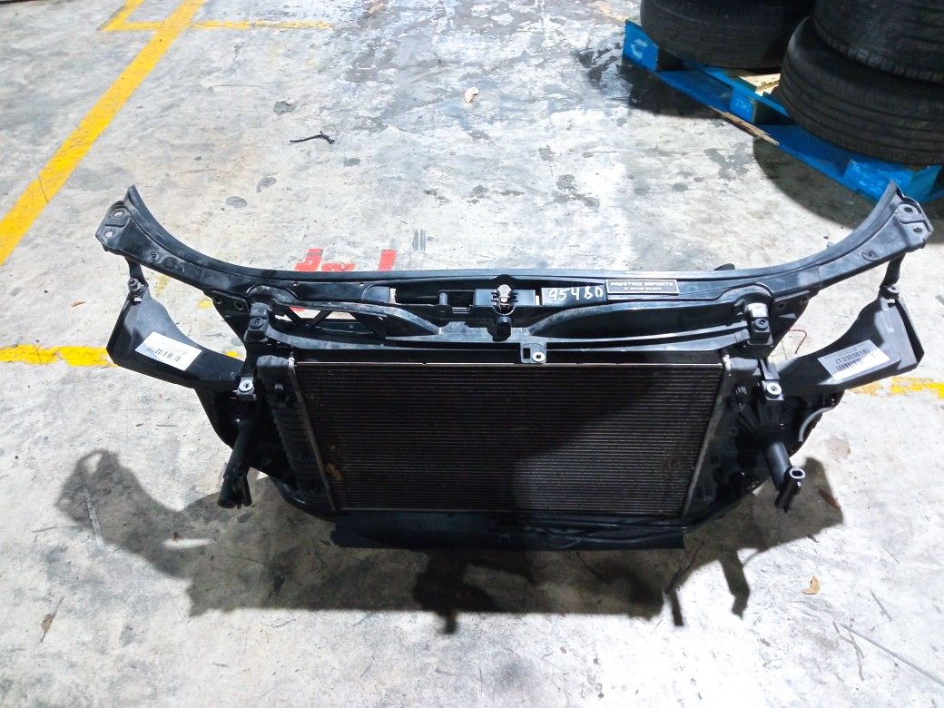Radiator, Condenser And Fan For 2008 Audi A4 Stock 95480