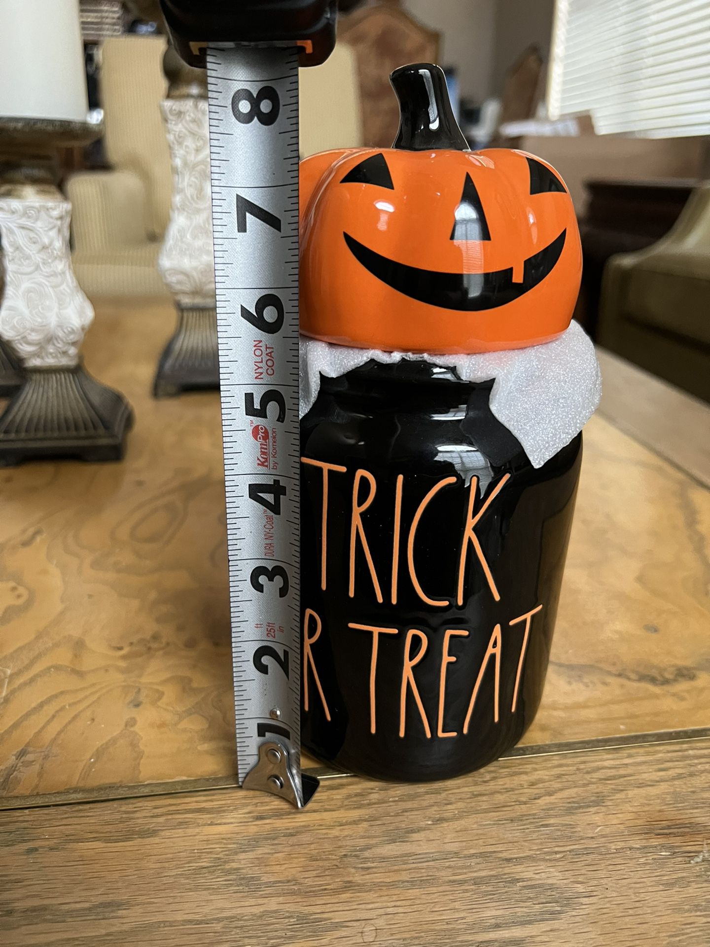 New Rae Dunn Trick Or Treat Halloween Canister 