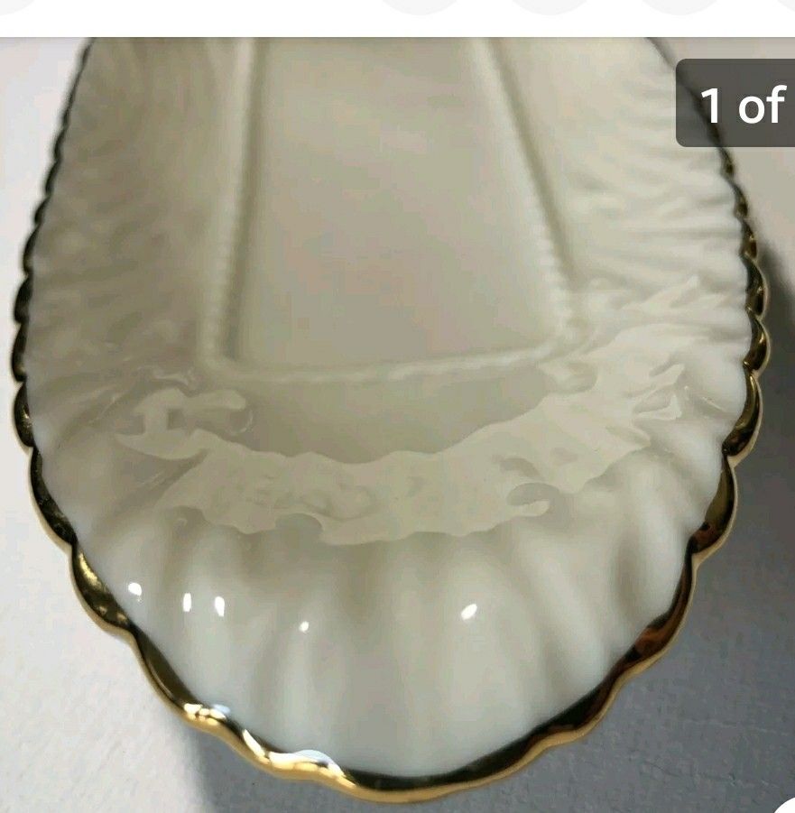 ☆Lenox Open Butter Dish (Box 4)