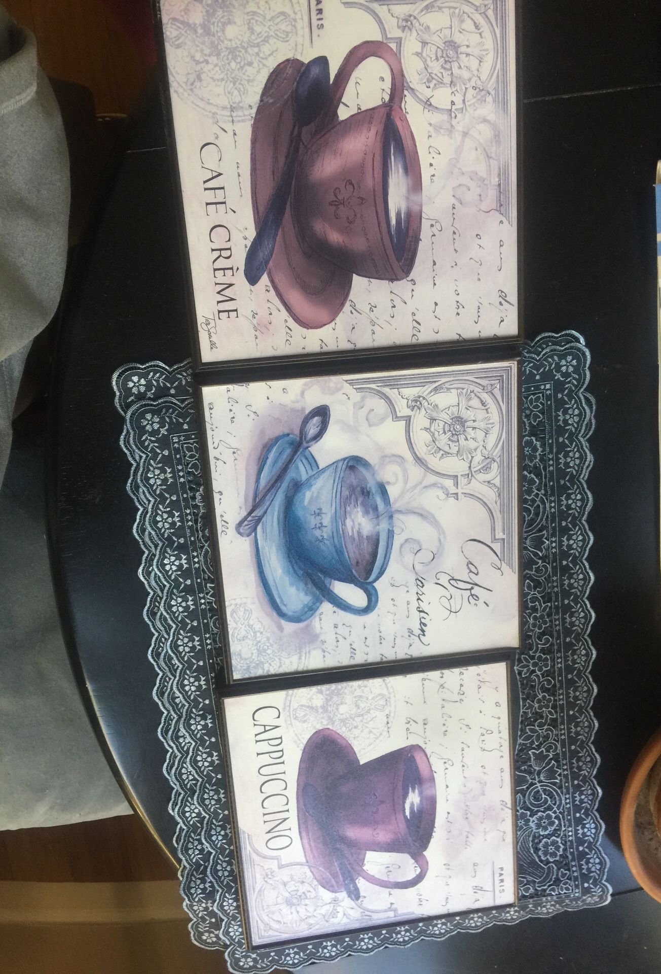 Tea cup paintings
