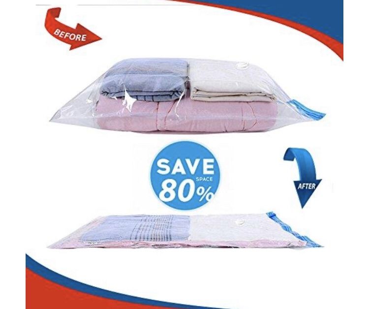 Vacuum Storage Bags | Variety 12 PACK or Jumbo 8 Pack