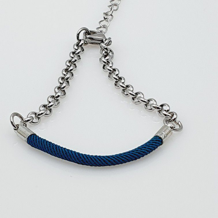 "Simple Stainless Steel Rope Couple Bracelet Set for Women, SHLG1036
 
