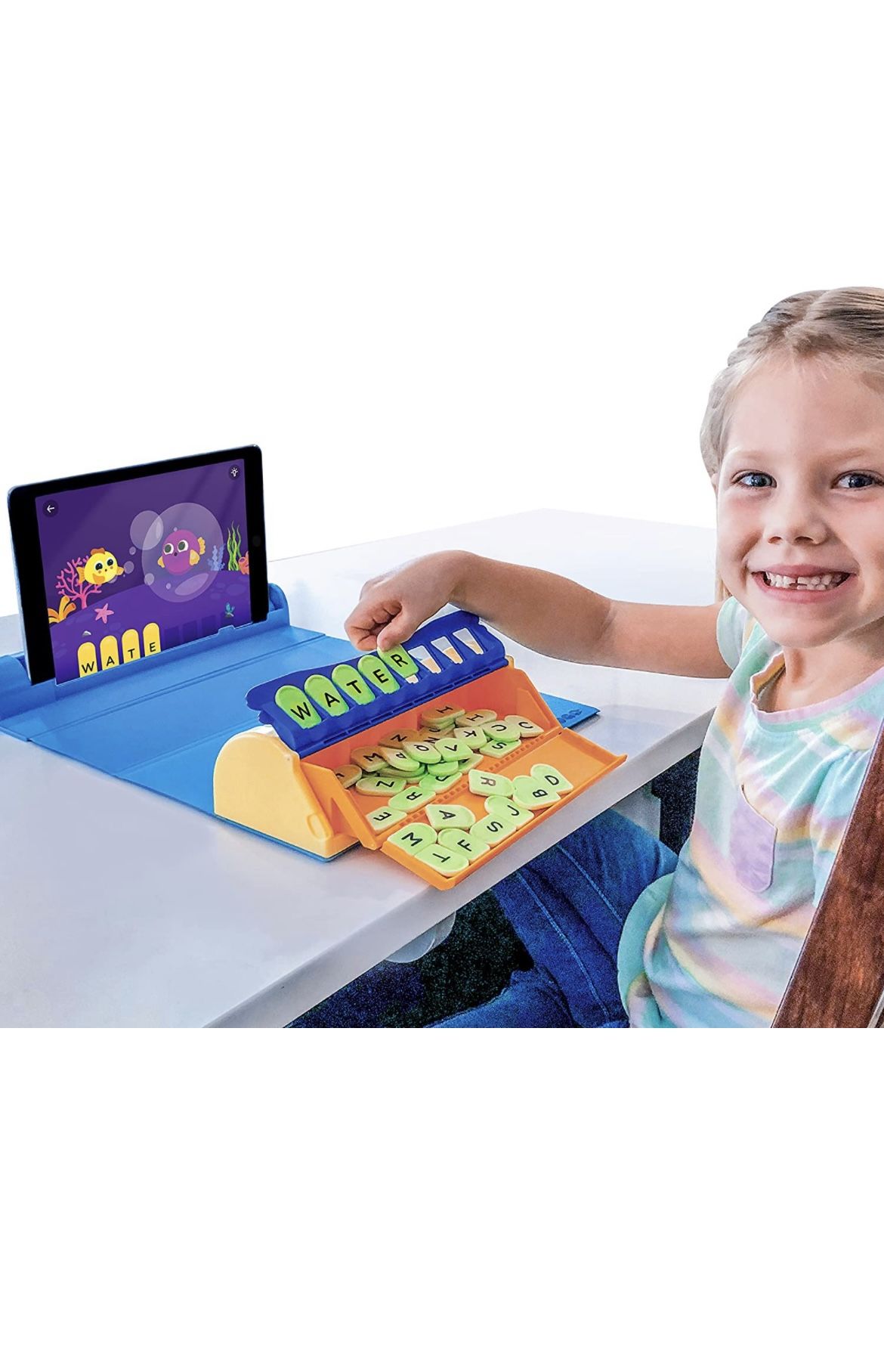PlayShifu Educational Word Game - Plugo Letters (Kit + App with 9 Learning Games) STEM Toy Gifts for Kids Age 4+ Phonics, Spellings & Grammar