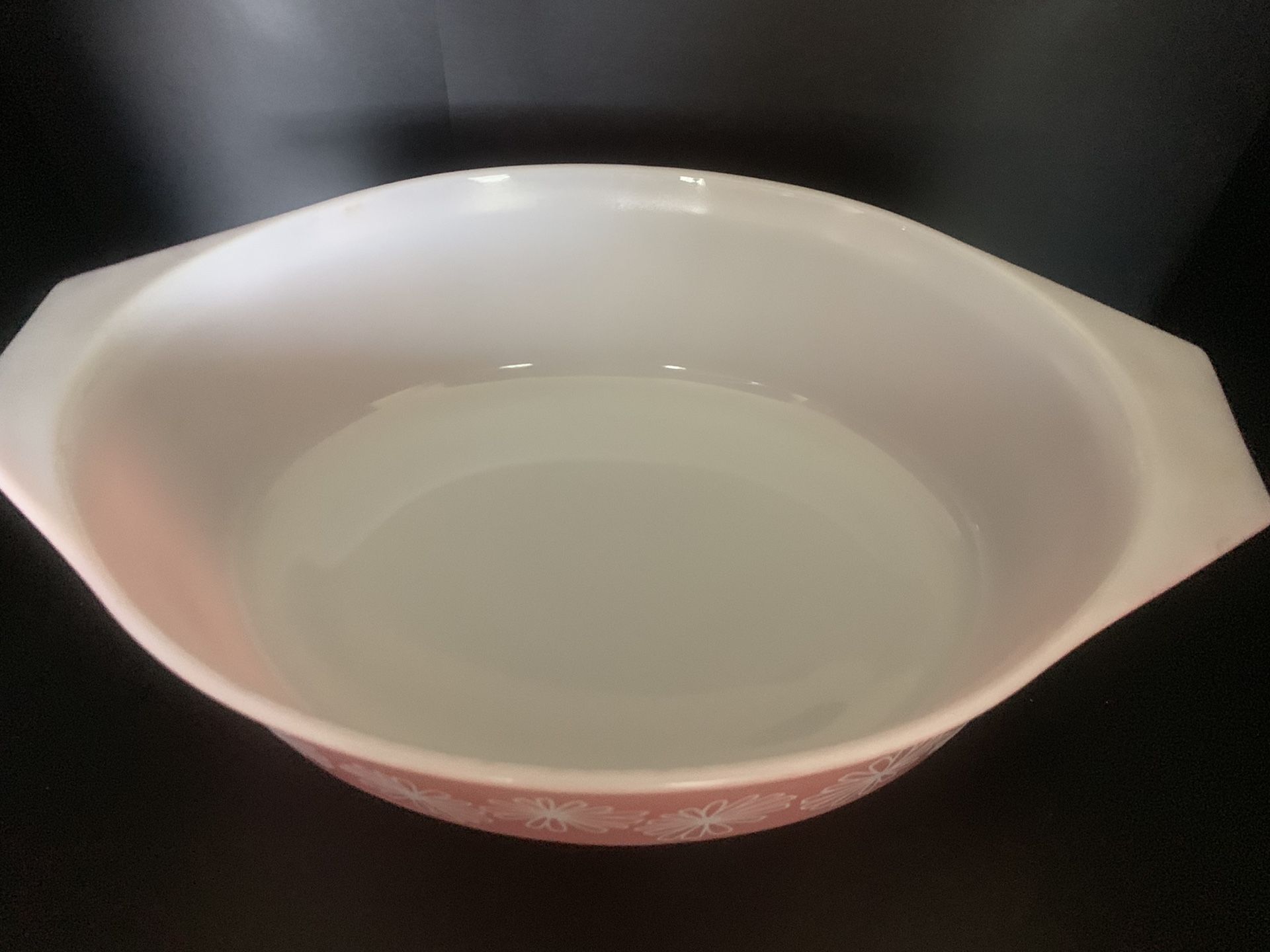 Pyrex Pink Daisy 045 2 5 Quart Casserole Dish For Sale In San Antonio Tx Offerup