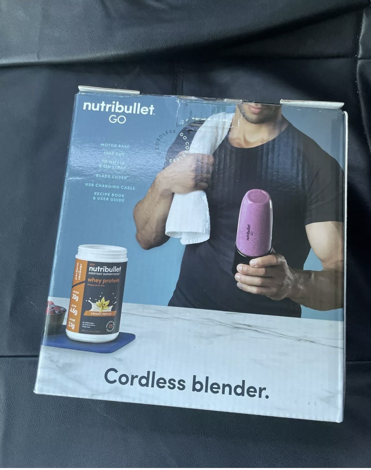 BRAND NEW - NutriBullet GO Portable Blender for Shakes and Smoothies 13 Ounces 70 Watts NEW