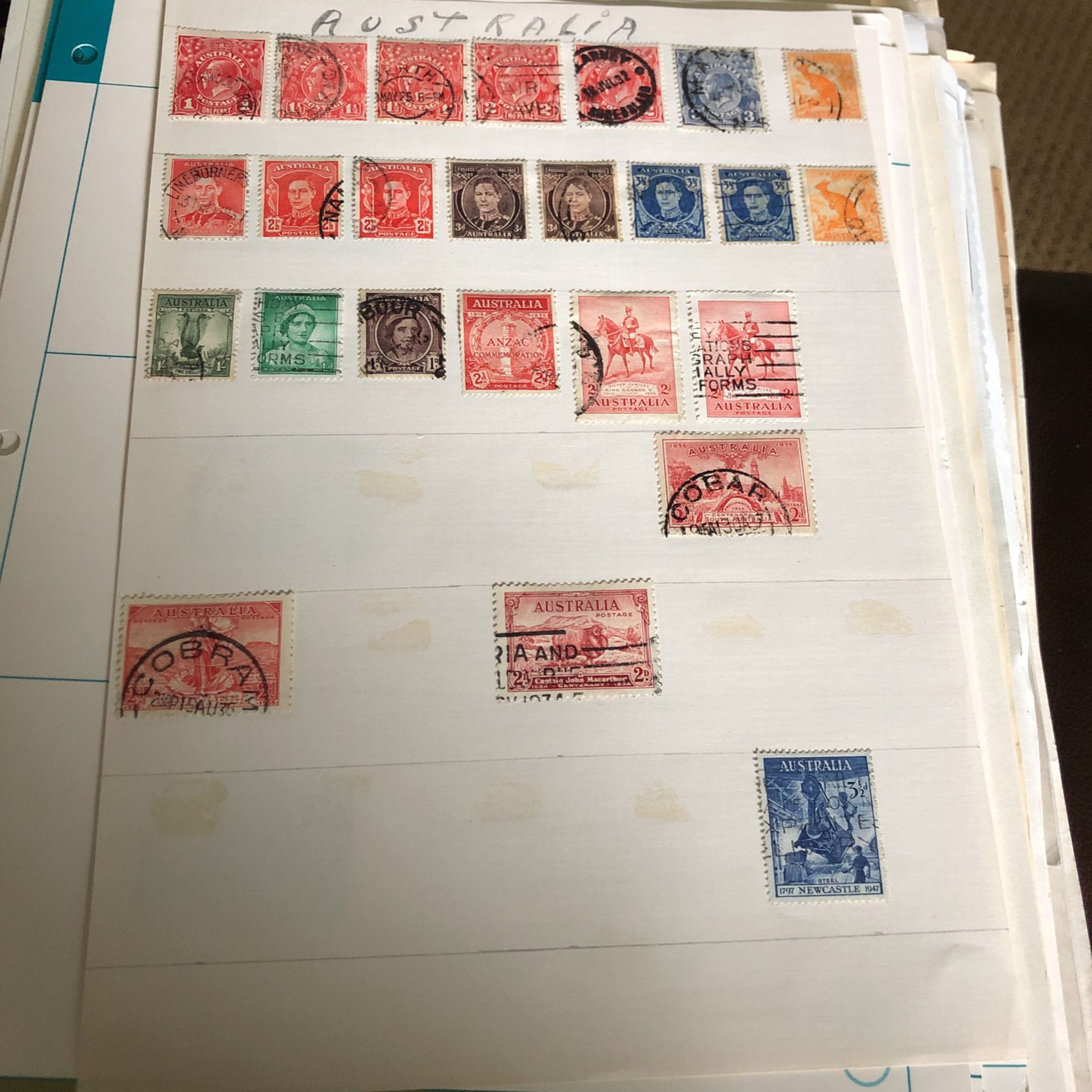 Stamps From Australia 