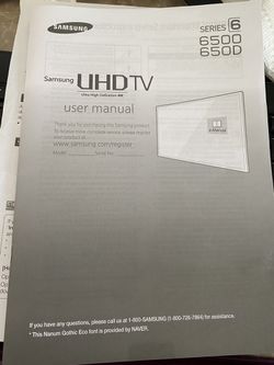 Samsung UN55JU6500 55-Inch 4K Ultra HD Smart LED TV Thumbnail