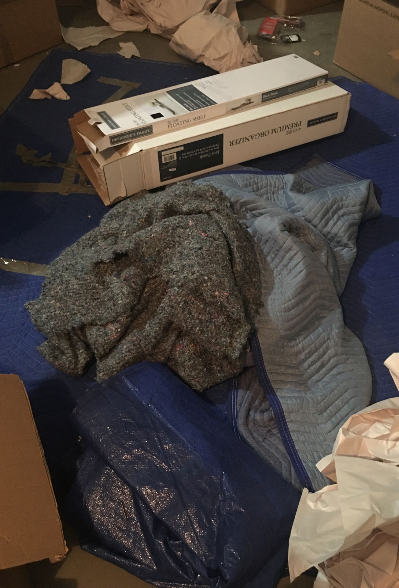 FREE Moving blankets/boxes/paper