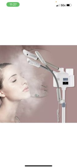 Hot/Cold Facial Steamer UV Ozone 5X Magnifying Lamp LCD Skin Care Salon Beauty Thumbnail