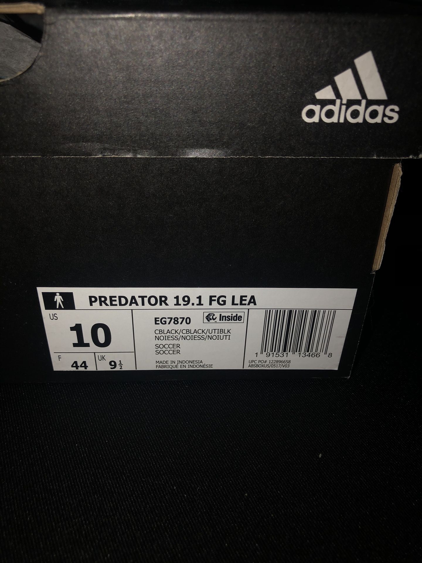 Adidas Predator 19.1 FG Leather