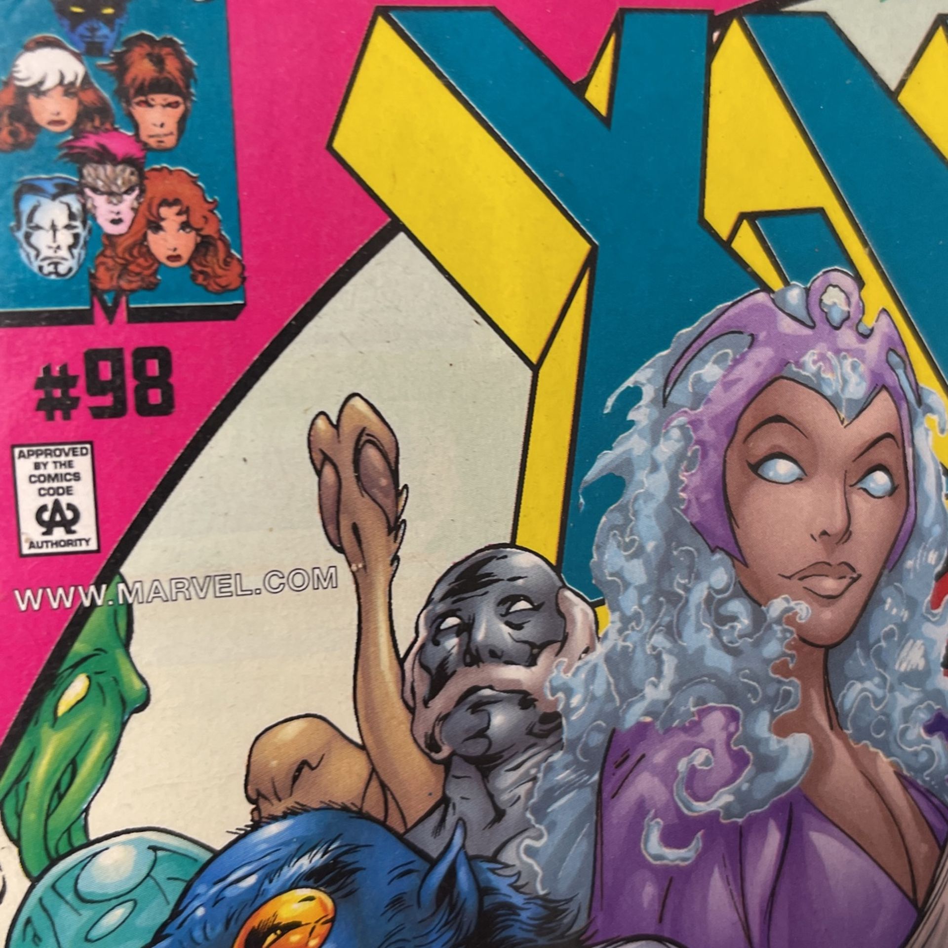 X-MEN #98 (2000) MARVEL COMICS AGES OF APOCALYPSE! ALAN DAVIS ART! 1ST PRINT!