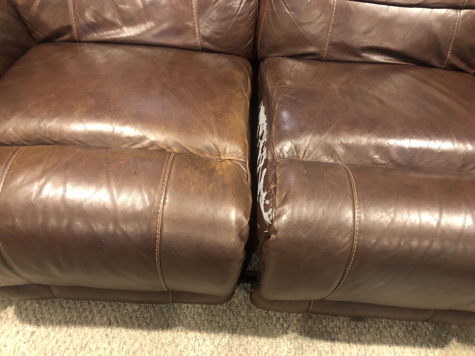 Free Couches - Originally From Cardis / Recliners/ Real Leather