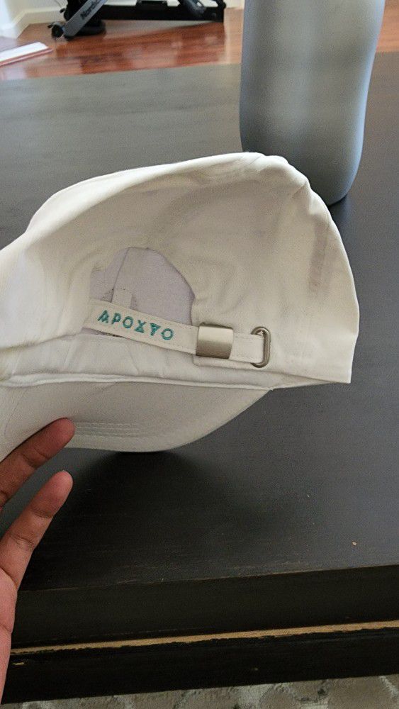 White & Pink SK8TR Hat $30 Off