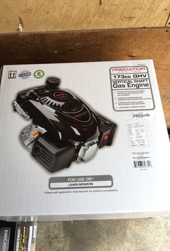 Predator engines 173cc OHV vertical shaft gas engine **BRAND NEW** for