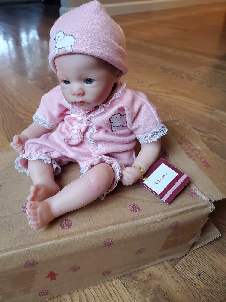 Ashton Drake "Little Lamb" Musical Baby Doll