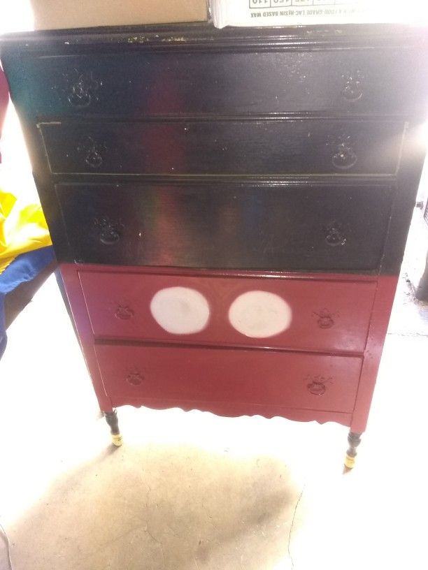 French And Basset Vintage 5 Drawers