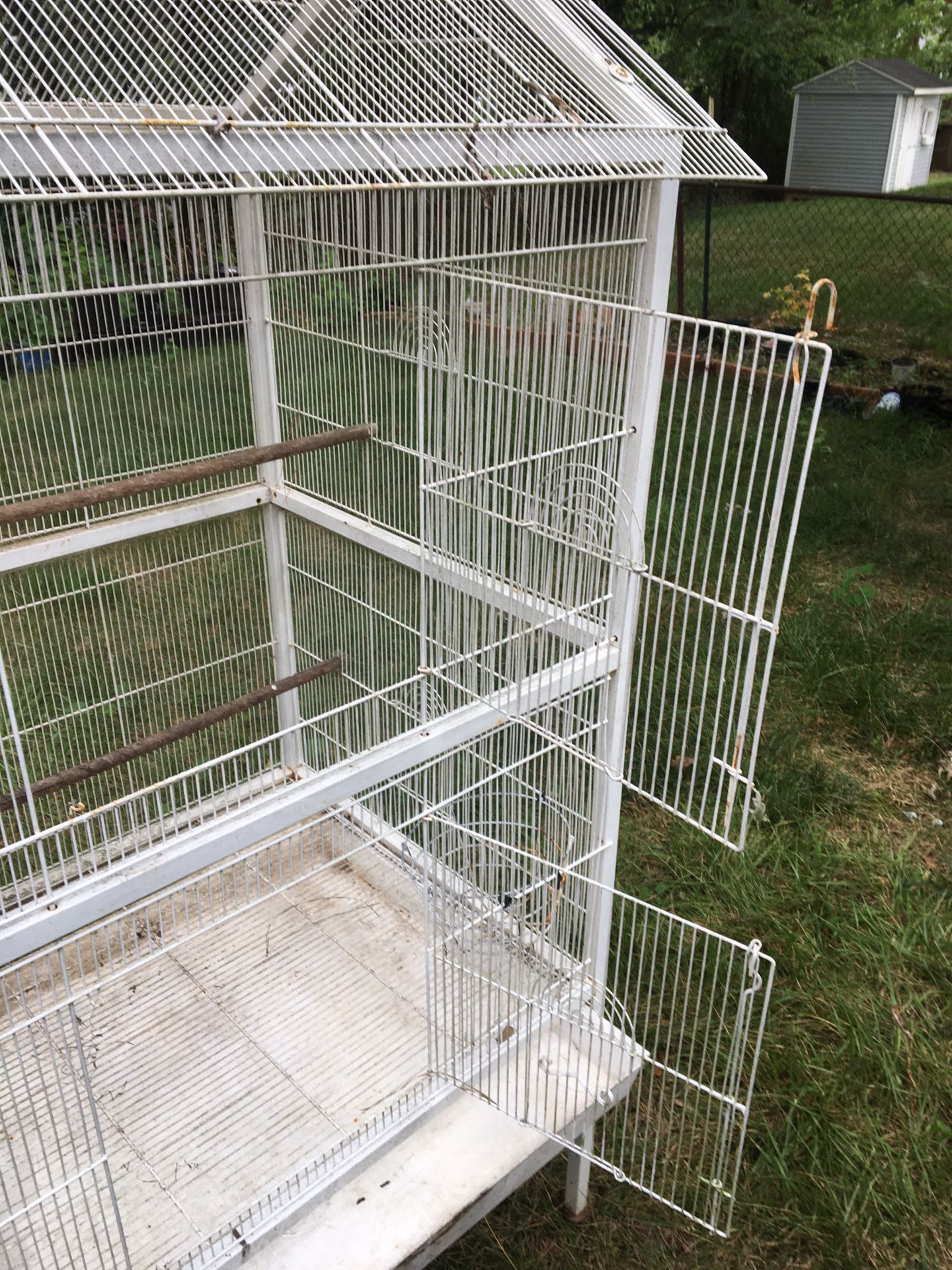 Aviary (bird Cage) Disassembled For Pickup