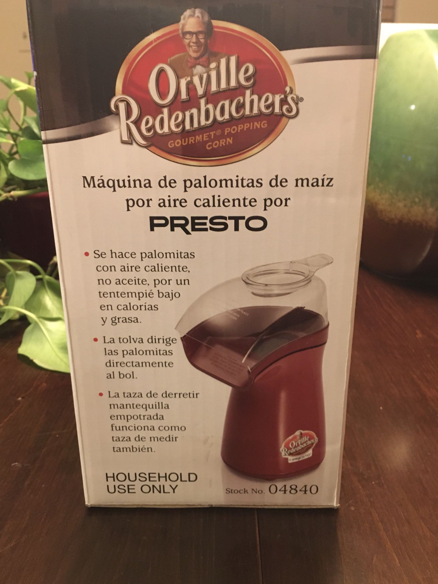 Orville Redenbacher’s Air Popcorn Popper