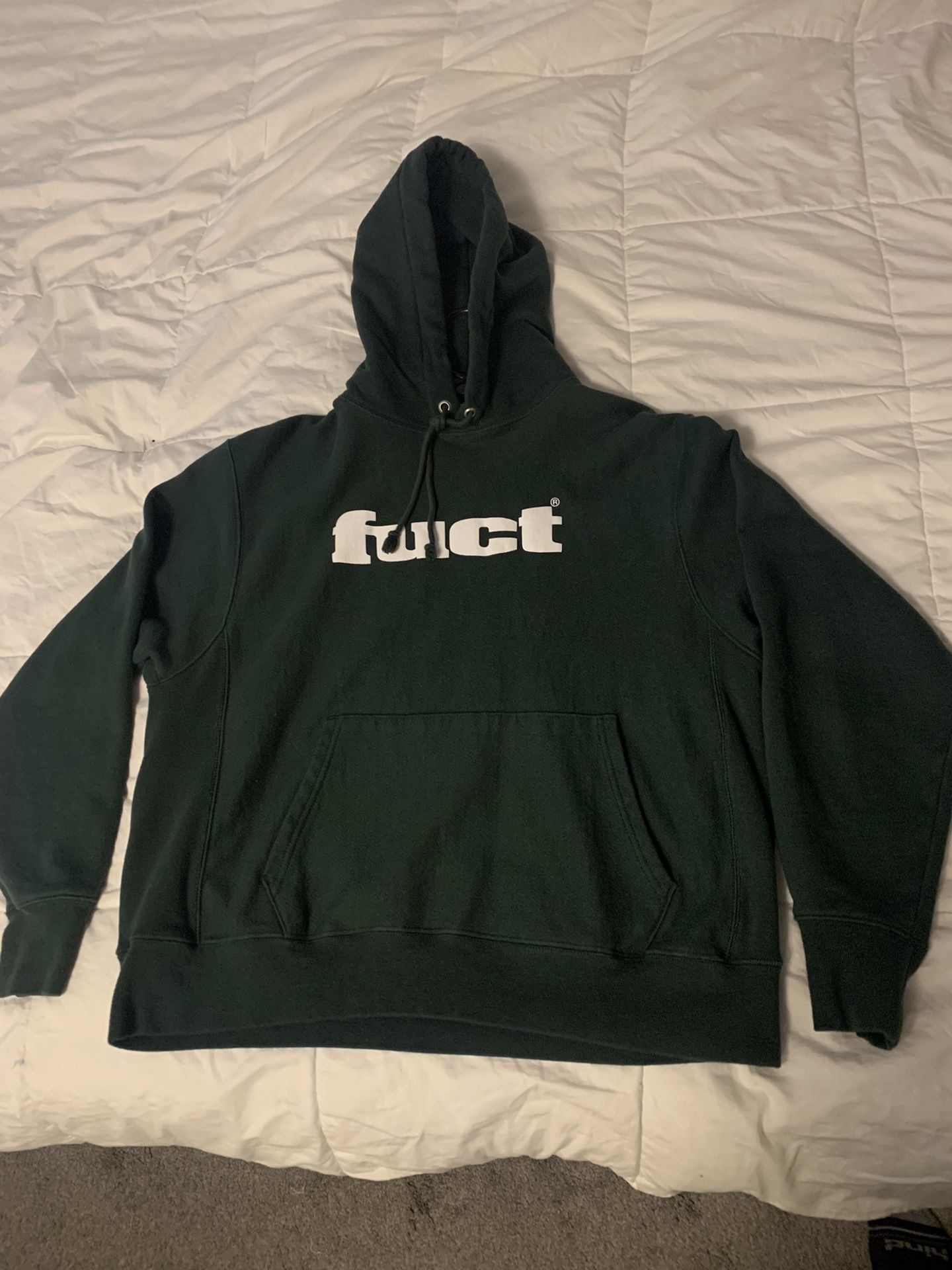 Fuct Og Logo Reverse Weave Hoodie