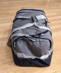 L.L. Bean Mountain Classic Cordura Small Grey Duffle Nylon Duffel Carry On Bag New Thumbnail