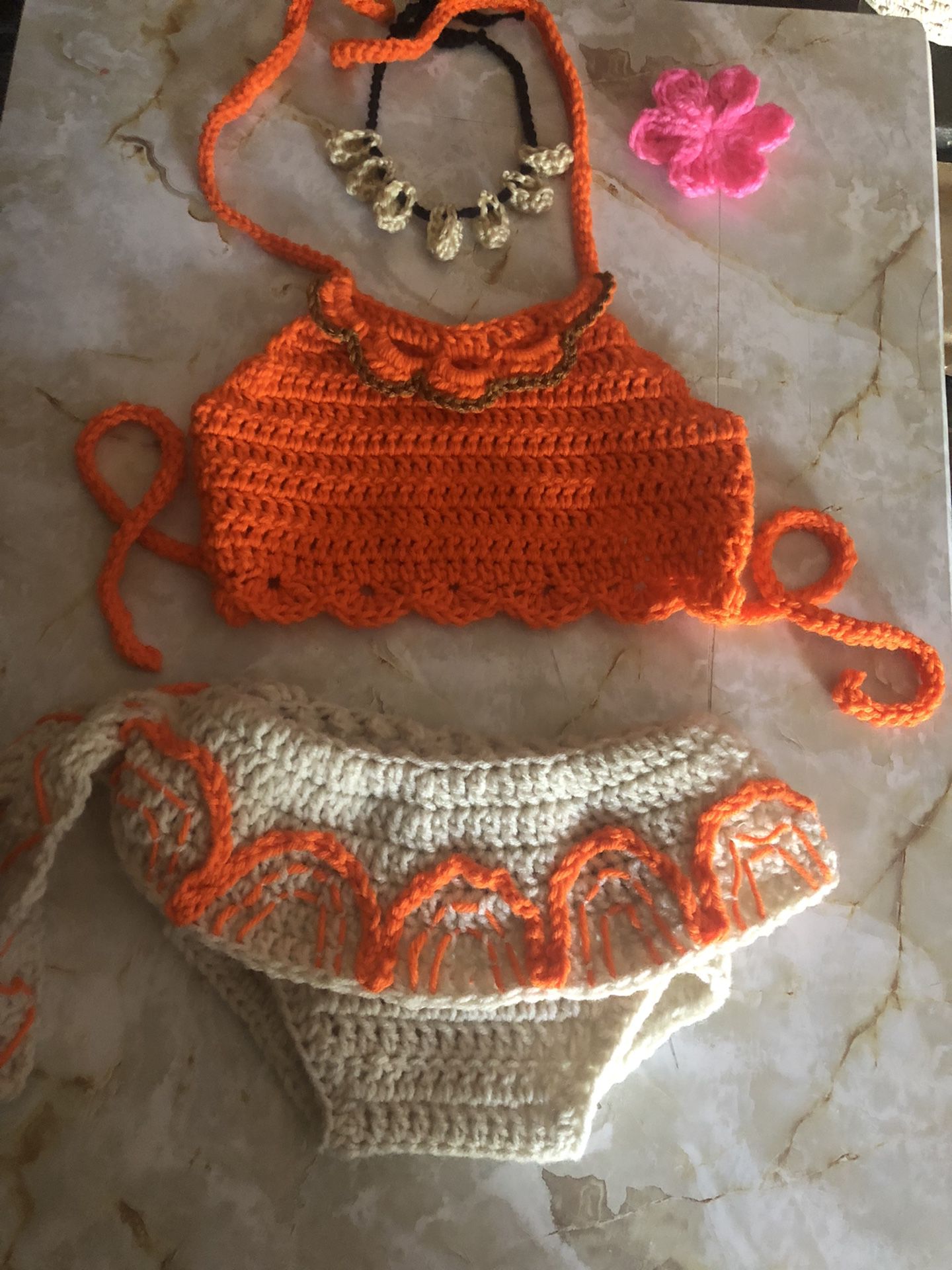 Crochet Moana Outfit