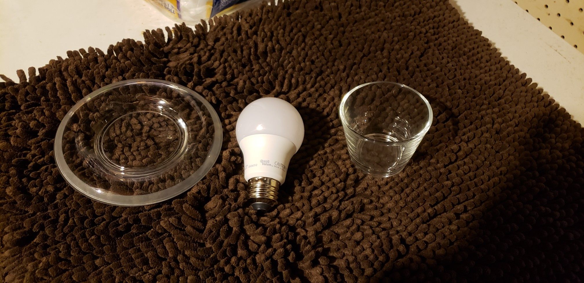 Glass candle holders-Table decorations for wedding