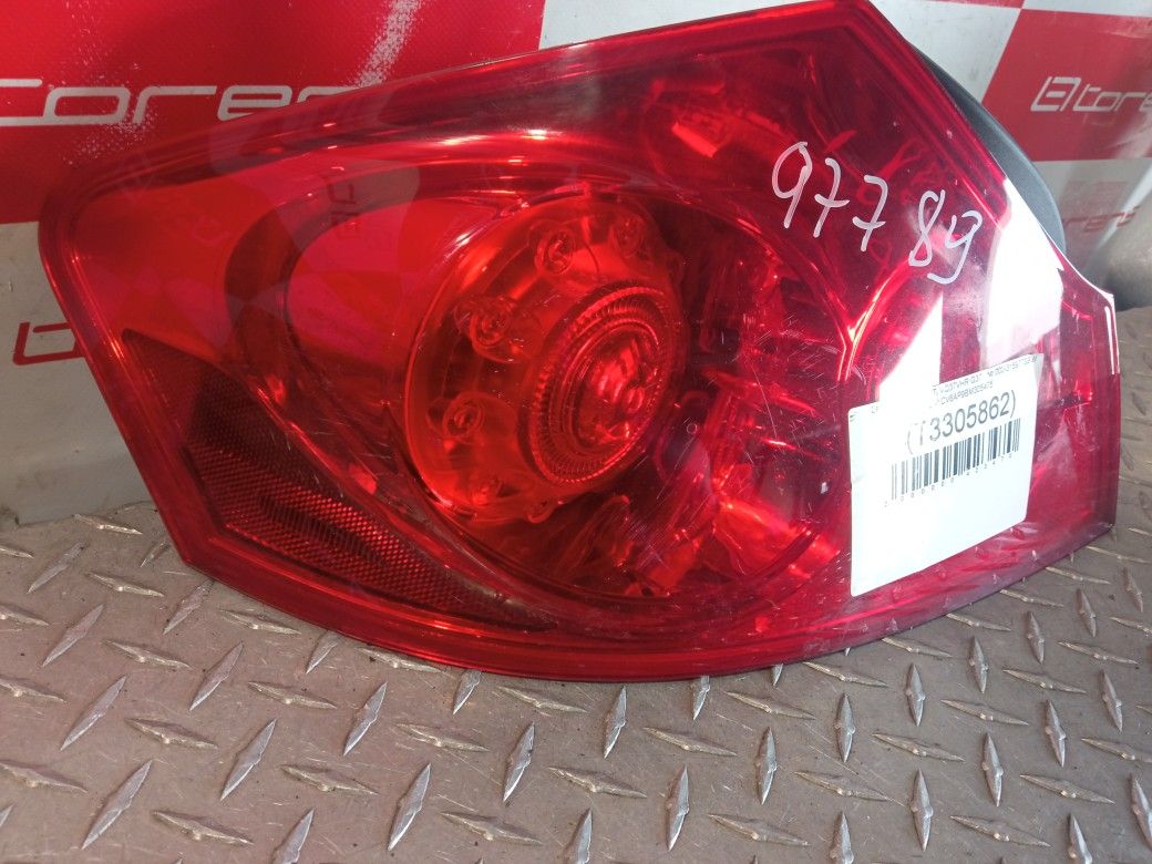 Left Taillight For 2011 Infiniti G37 Stock 97789