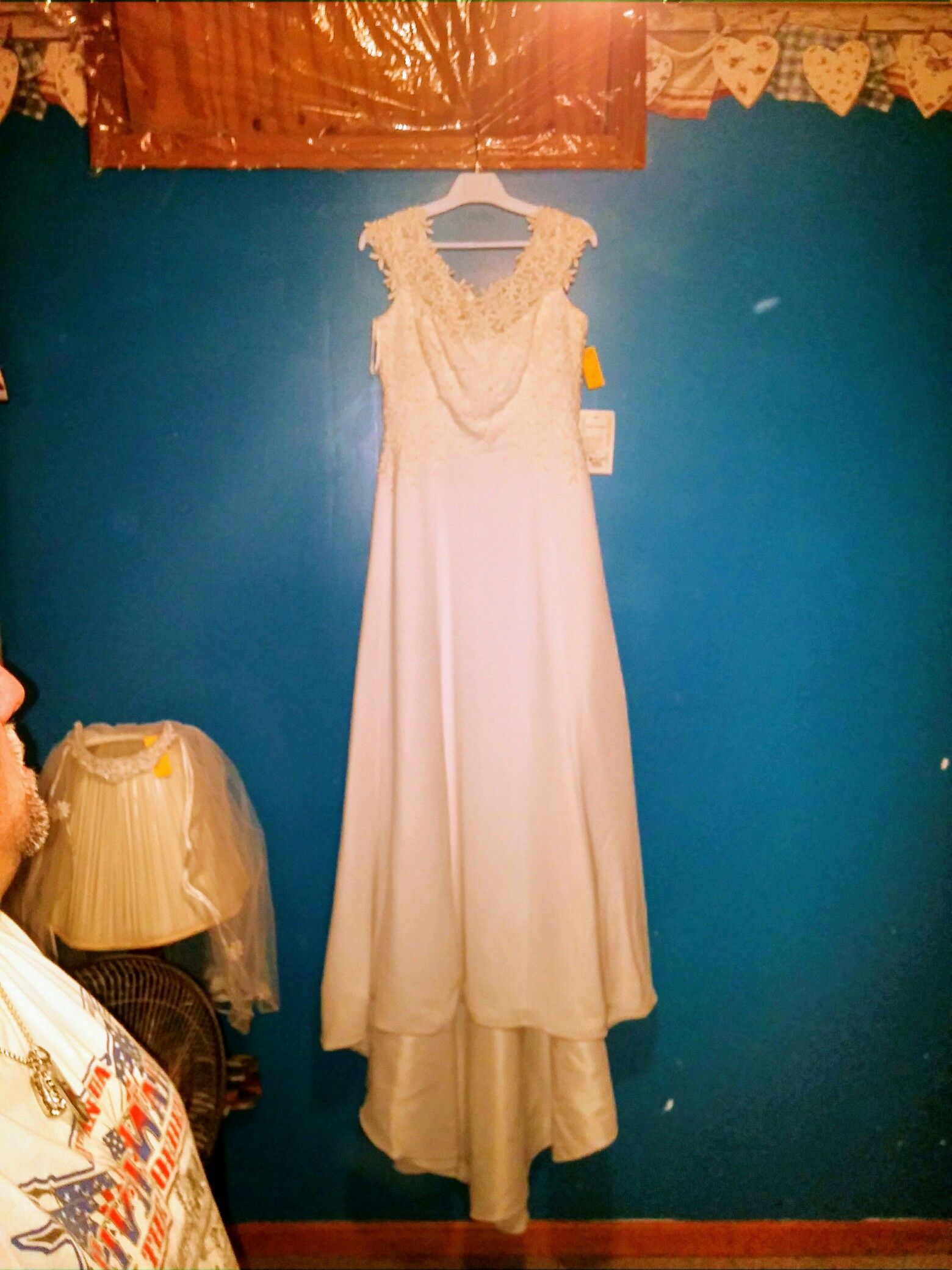 I have a Mon Cheri size 4 wedding dress