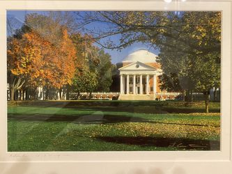 University of Virginia rotunda framed photograph Thumbnail