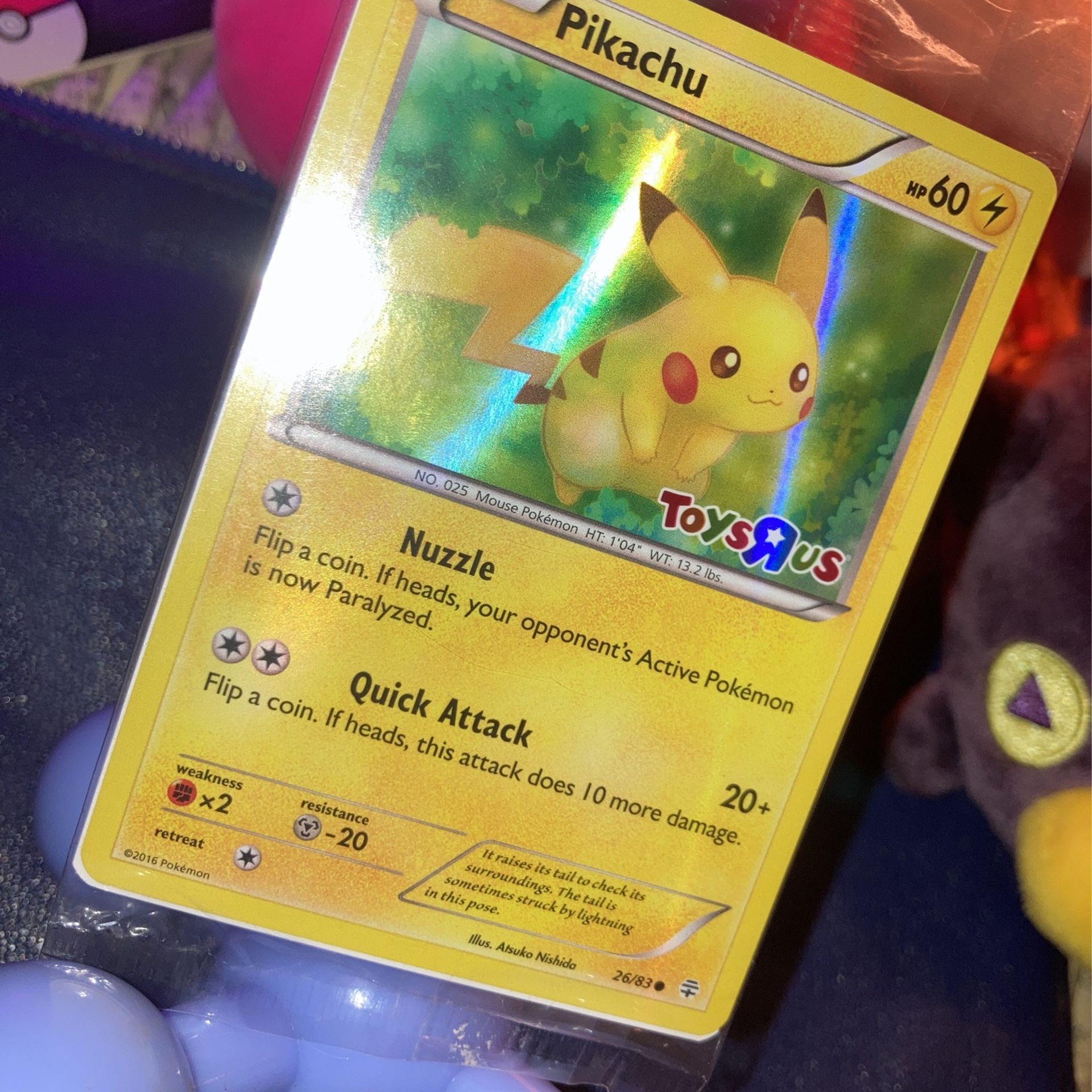 PIKACHU PROMO TOYS R US (UNOPEN)