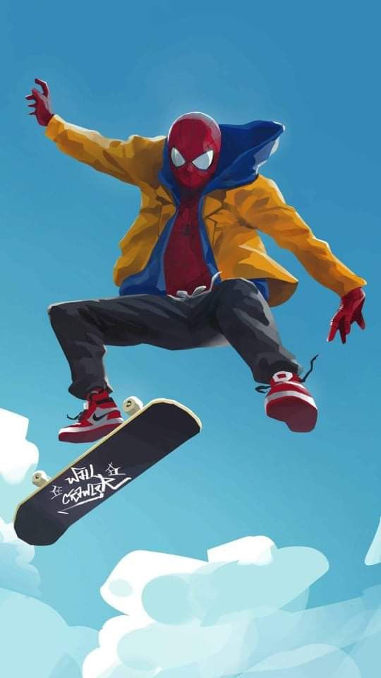 Looking For Someone To Perform As Spider Man And Do Fun Tricks On Skateboard And Break Dance 