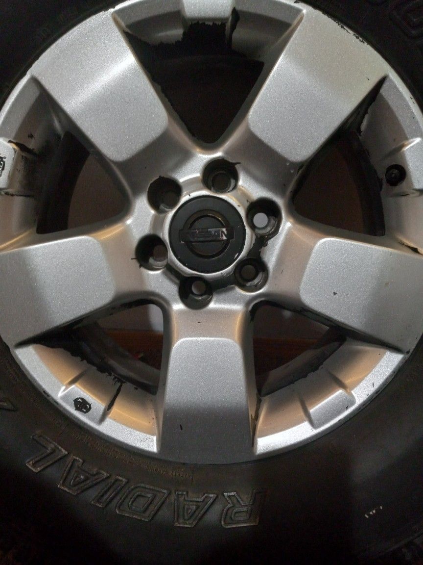 TONIGHT ONLY Set Of 4 Nissan Xterra Frontier 2014 16" OEM 6 Lug Wheel
