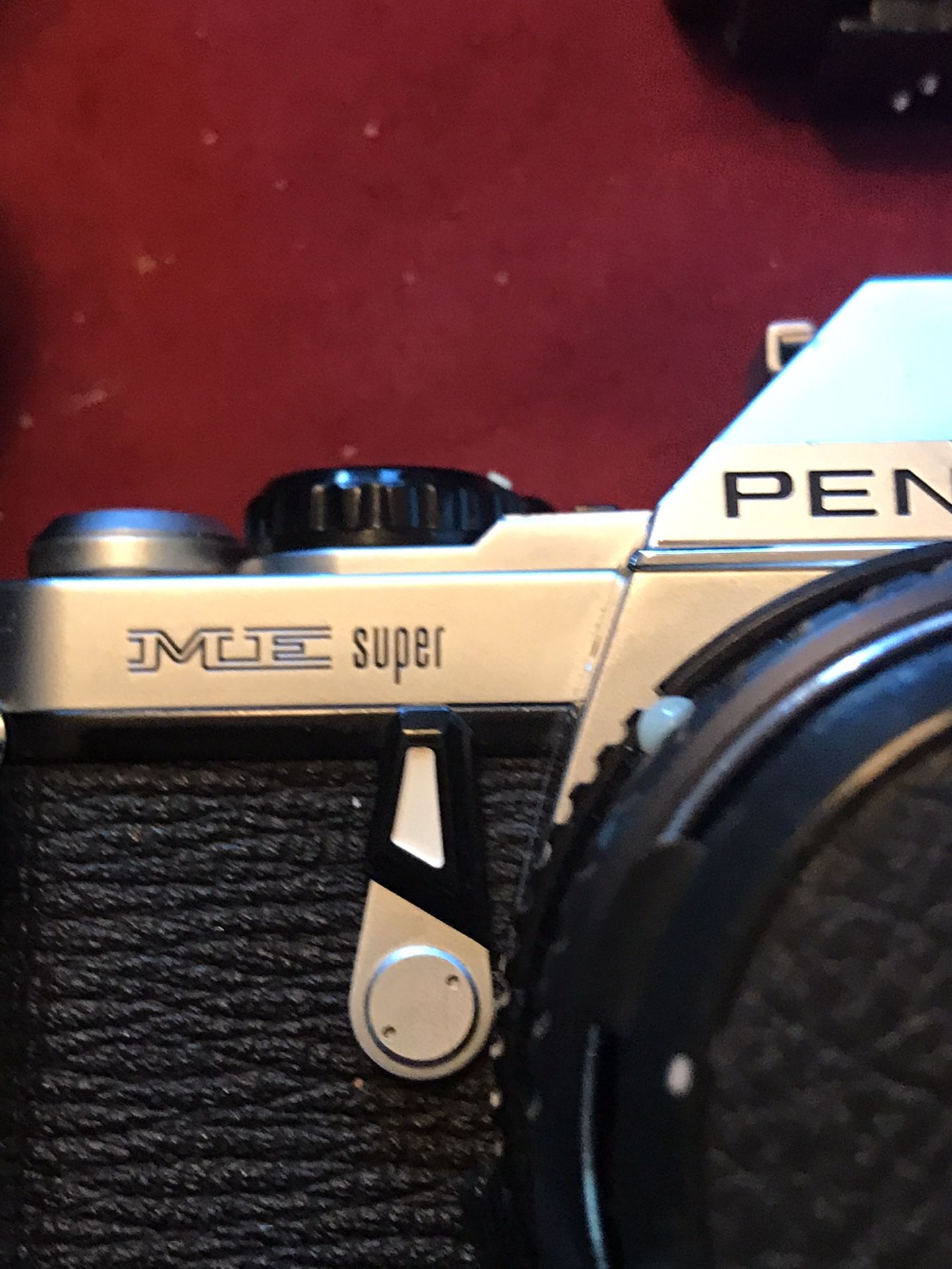 Vintage Pentax with Hippie 33" camera strap by 1-1/2"