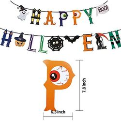 NEW Halloween Party Supplies Set- Serve 20 - Halloween Decorations For Adults And Kids, Include Halloween Plates Cups Napkins Straws Tablecloth Banner Thumbnail