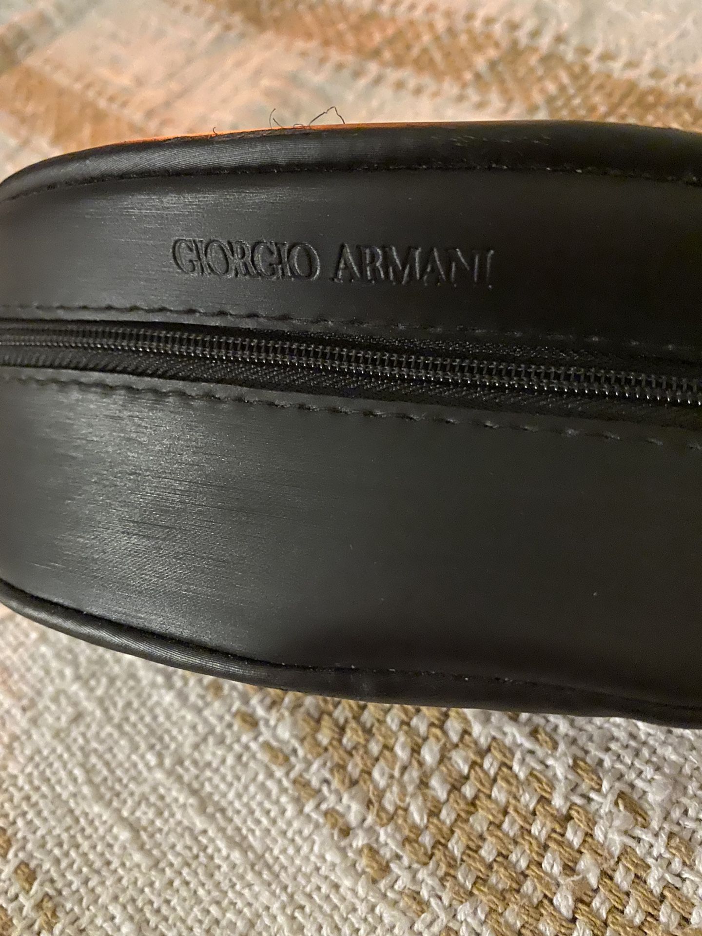 Giorgio Armani Black Glasses Case