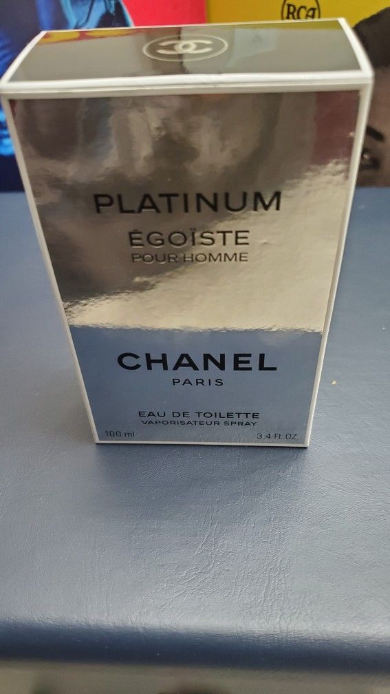 Chanel Platinum Egoiste Eau De Toilette For Men 3.4 Oz.