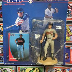 1998 Starting Lineup MLB Cal Ripken Jr Action Figure Baltimore Orioles Thumbnail