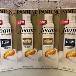 4 NEW Pantene in the shower foam CONDITIONERS! Excellent price! Thumbnail