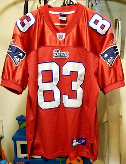 NFL  New England Patriots Wes Welker#83 Stitched Jersey Brand Reebok Size 50 Thumbnail