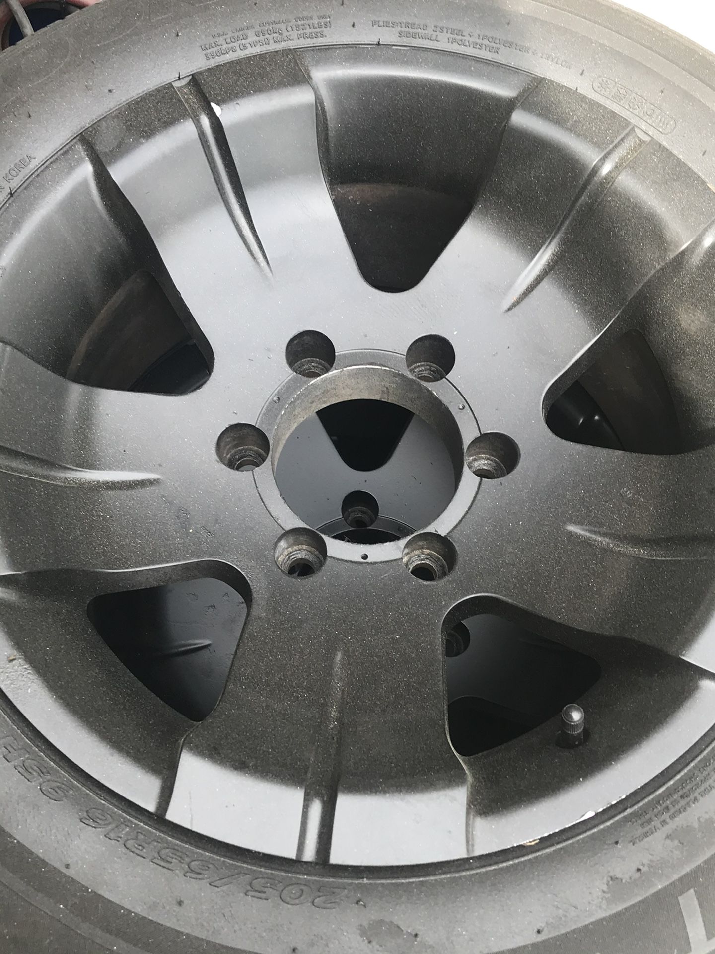 16 In Rims Chevy