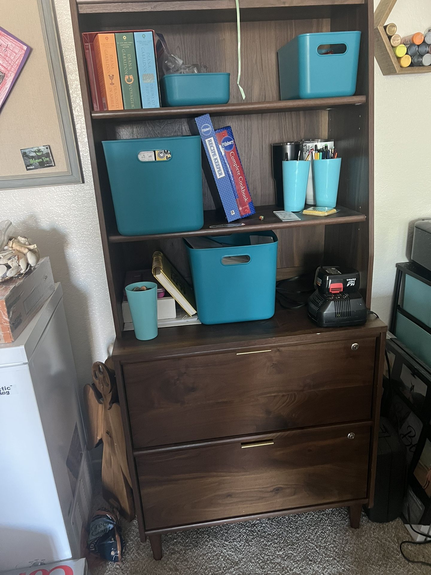 Mid Century Modern Lateral File Cabinent