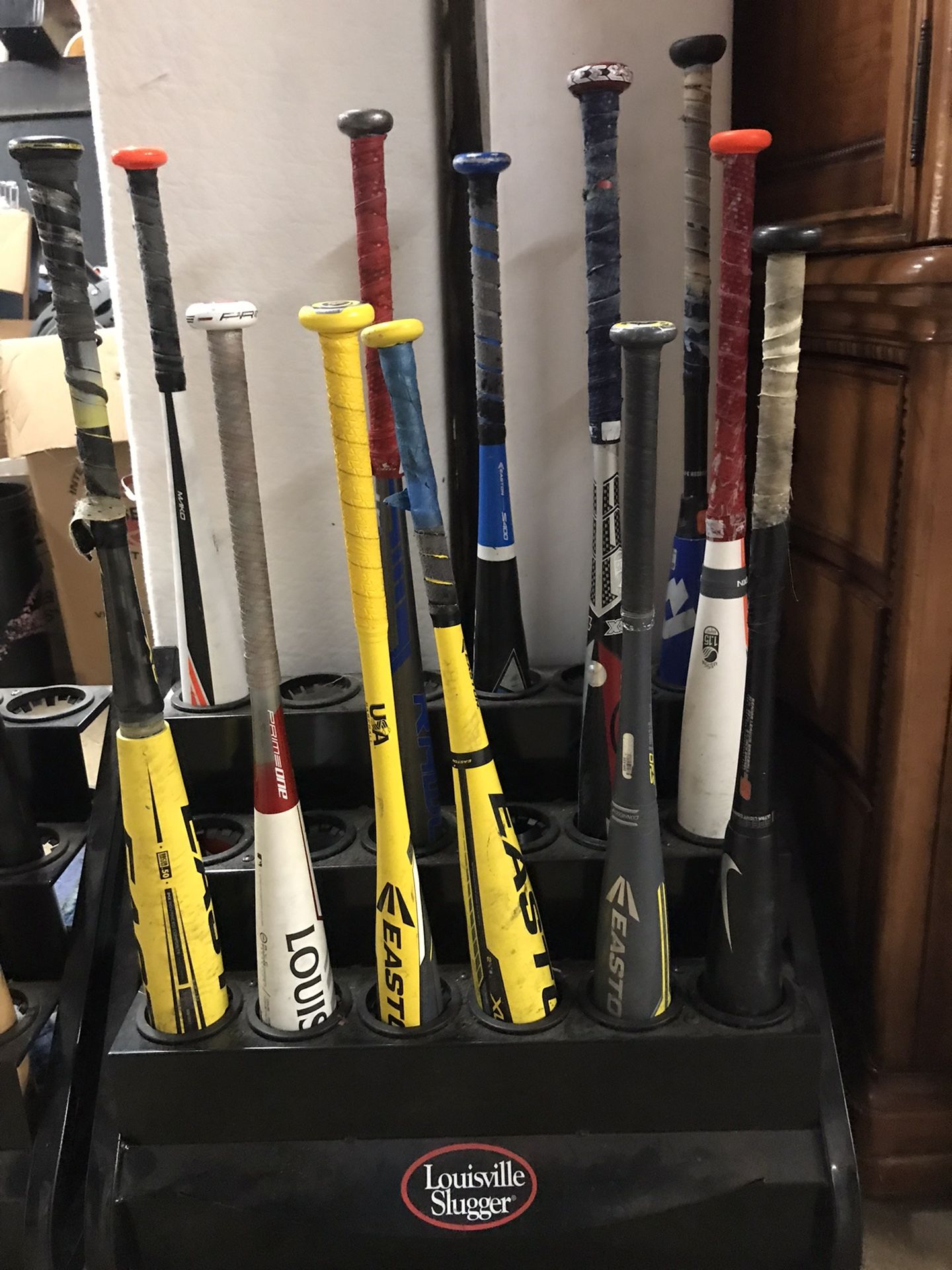 Baseballs ⚾️ $2 Bats new and used $15-$95 Gloves $15 Helmets $5- $30 Bags $10
